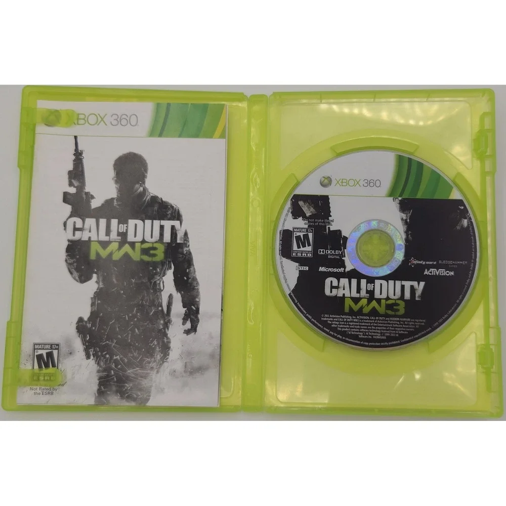 Call of Duty Modern Warfare 3 - Xbox 360 - Authentic - CIB w/ Insert - Tested